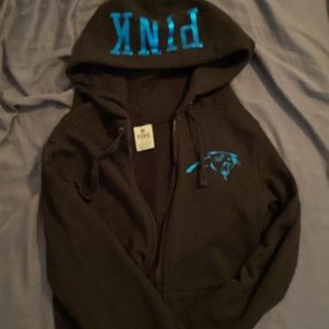 Victoria’s Secret Pink Carolina Panthers jacket